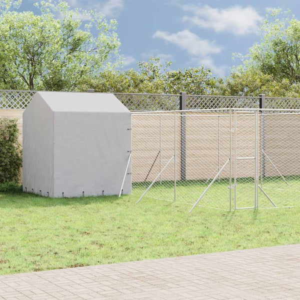 Hundezwinger mit Dach 6x6x2,5m