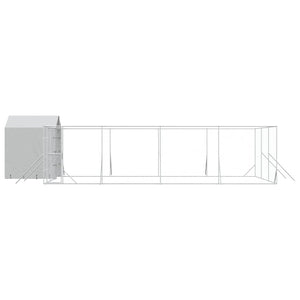 Outdoor Hundezwinger mit Dach 10x6x2,5 m