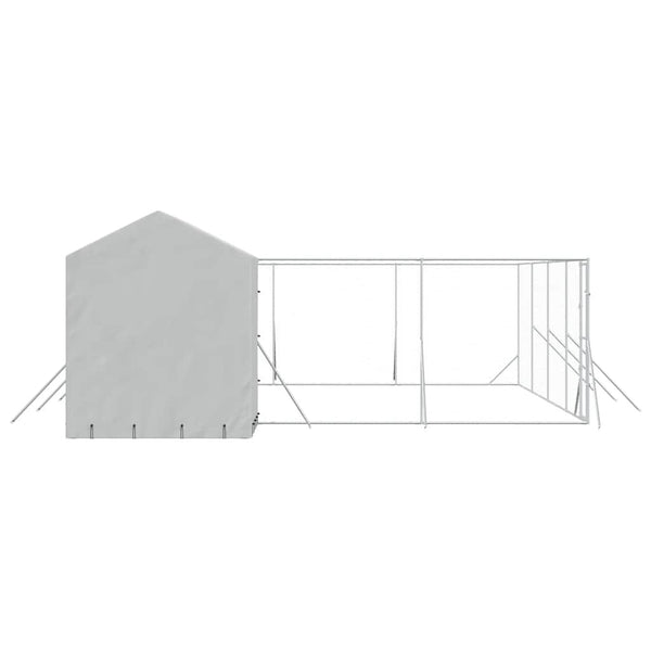 Outdoor Hundezwinger mit Dach 10x6x2,5 m