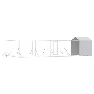Outdoor Hundezwinger mit Dach 10x6x2,5 m