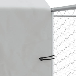 Outdoor Hundezwinger mit Dach 10x6x2,5 m
