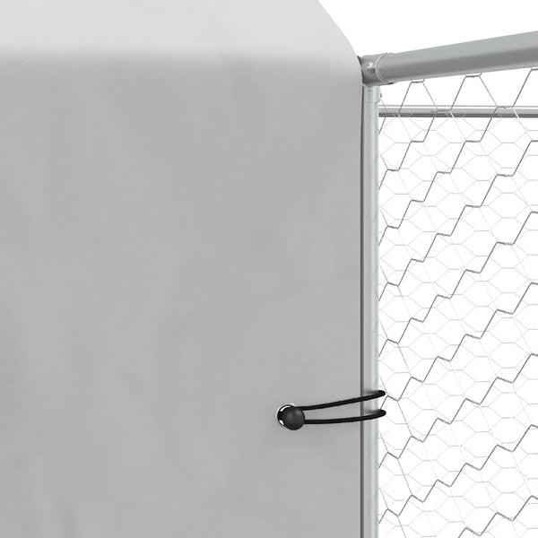 Outdoor Hundezwinger mit Dach 10x6x2,5 m