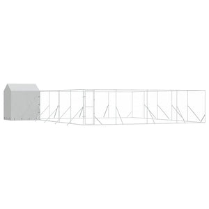 Outdoor Hundezwinger mit Dach 10x10x2,5m