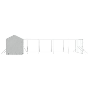 Outdoor Hundezwinger mit Dach 10x10x2,5m