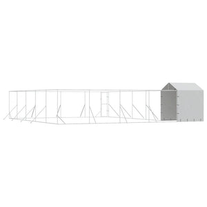 Outdoor Hundezwinger mit Dach 10x10x2,5m