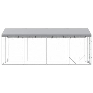 Hundezwinger mit Dach 3x6m Verzinkt