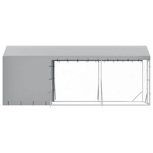 Hundezwinger mit Dach 2x6x2,5m