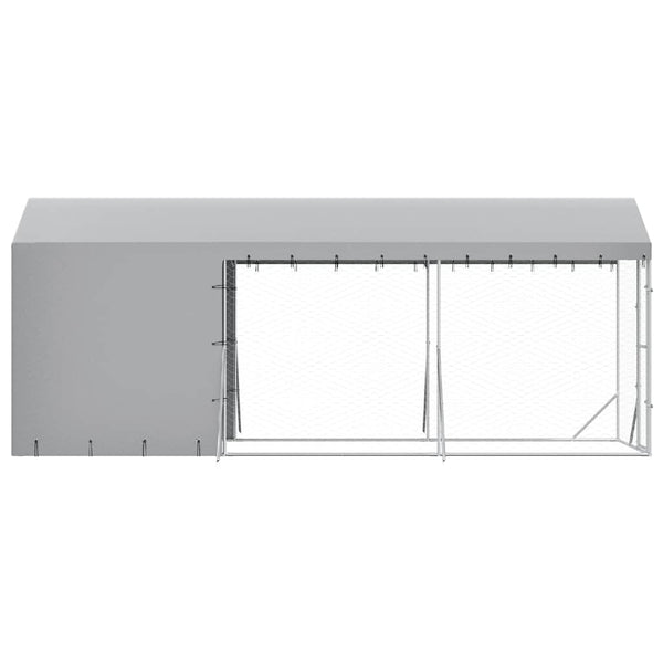 Hundezwinger mit Dach 2x6x2,5m