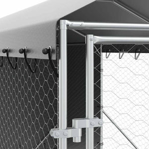 Hundezwinger mit Dach 2x6x2,5m