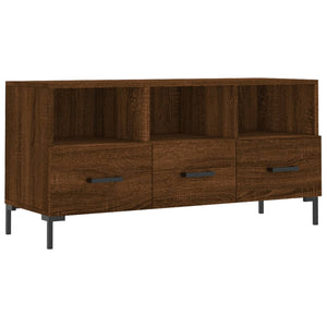TV-Schrank Braun Eichen-Optik 102 cm