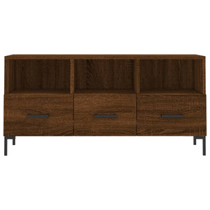 TV-Schrank Braun Eichen-Optik 102 cm