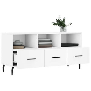 Weißer TV-Schrank 102 cm