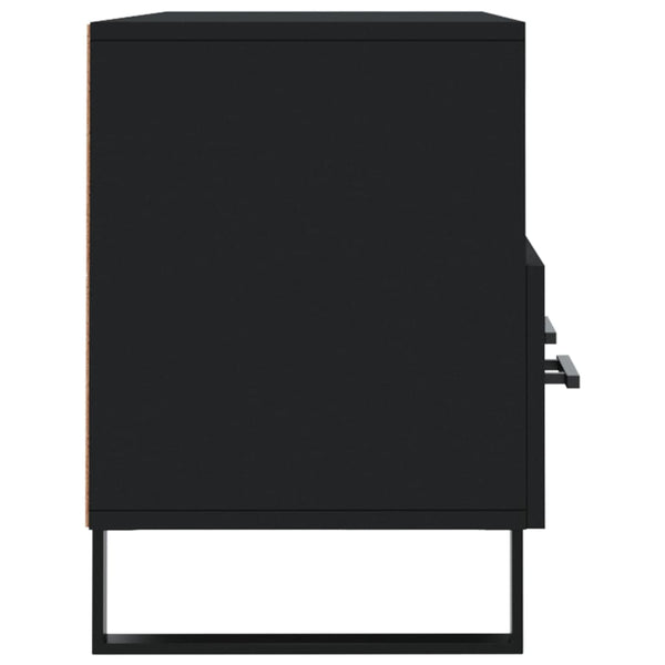 Schwarzer TV-Schrank 102 cm