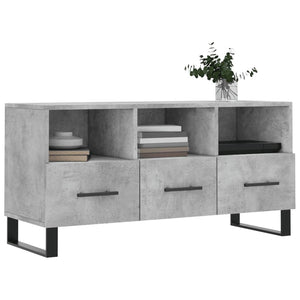 TV-Schrank Betongrau 102 cm