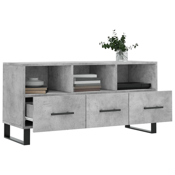 TV-Schrank Betongrau 102 cm