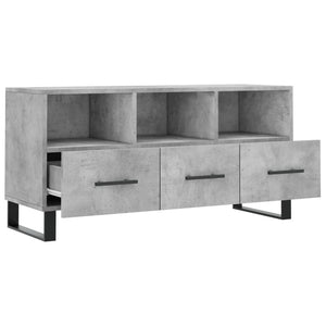TV-Schrank Betongrau 102 cm