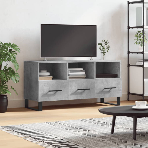 TV-Schrank Betongrau 102 cm