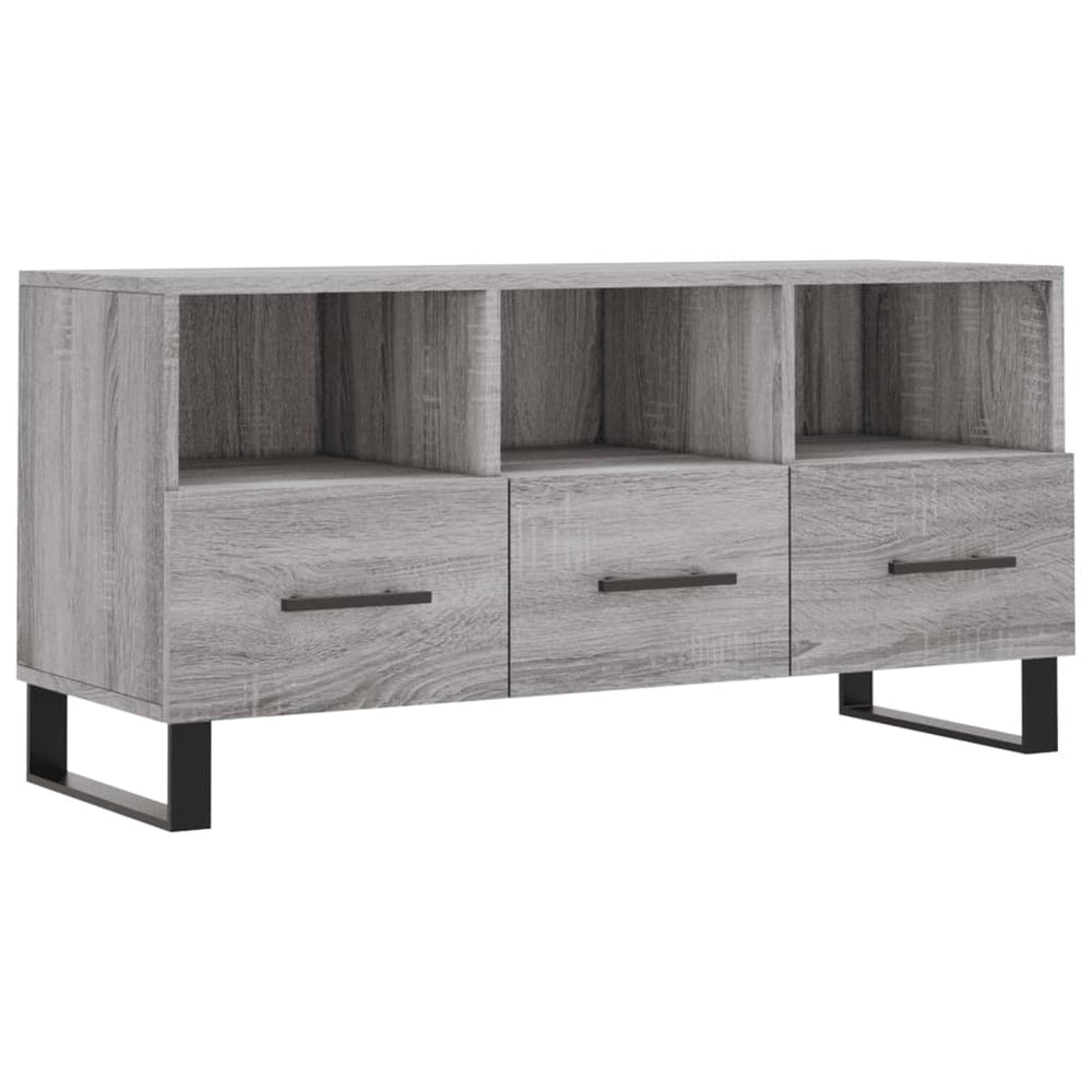 TV-Schrank Grau Sonoma 102 cm