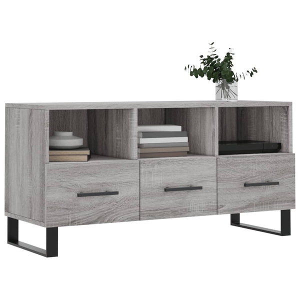 TV-Schrank Grau Sonoma 102 cm