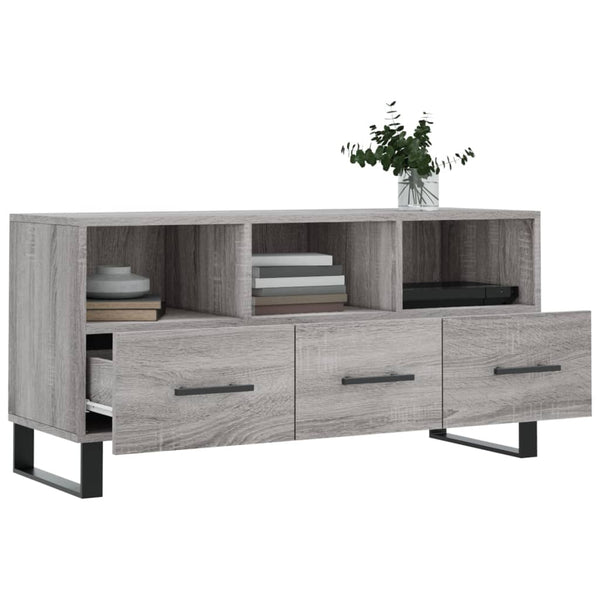 TV-Schrank Grau Sonoma 102 cm