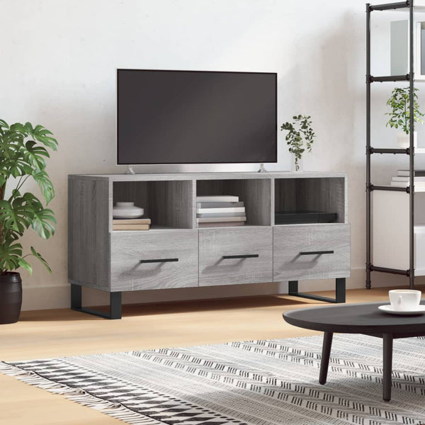TV-Schrank Grau Sonoma 102 cm