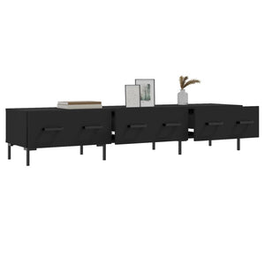 Schwarzer TV-Schrank 150 cm