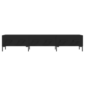 Schwarzer TV-Schrank 150 cm
