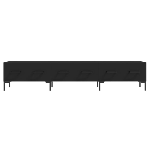 Schwarzer TV-Schrank 150 cm