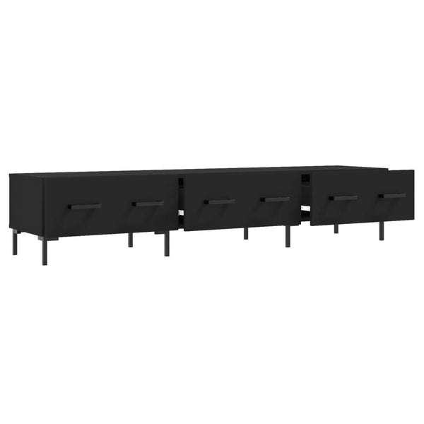 Schwarzer TV-Schrank 150 cm