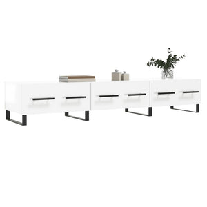 TV-Schrank Hochglanz Weiß 150 cm