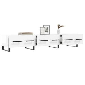 TV-Schrank Hochglanz Weiß 150 cm