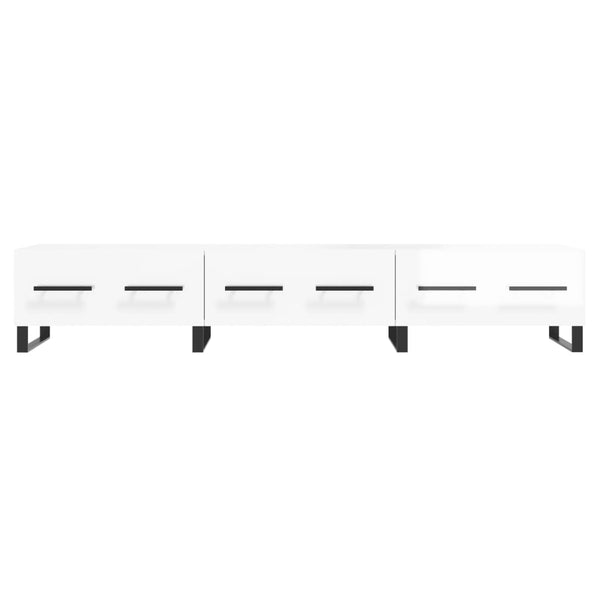 TV-Schrank Hochglanz Weiß 150 cm
