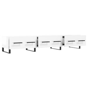 TV-Schrank Hochglanz Weiß 150 cm