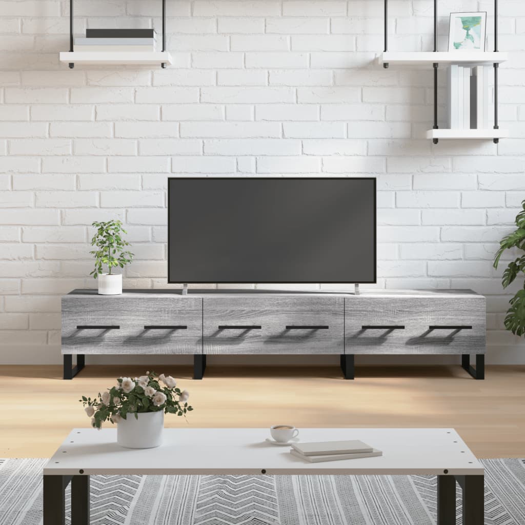 TV-Schrank Grau Sonoma 150 cm