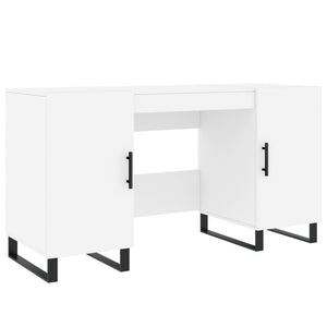 Weißer Schreibtisch 140x50 cm