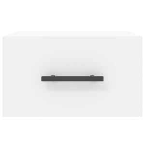 Wand Nachttische Weiß 2er-Set