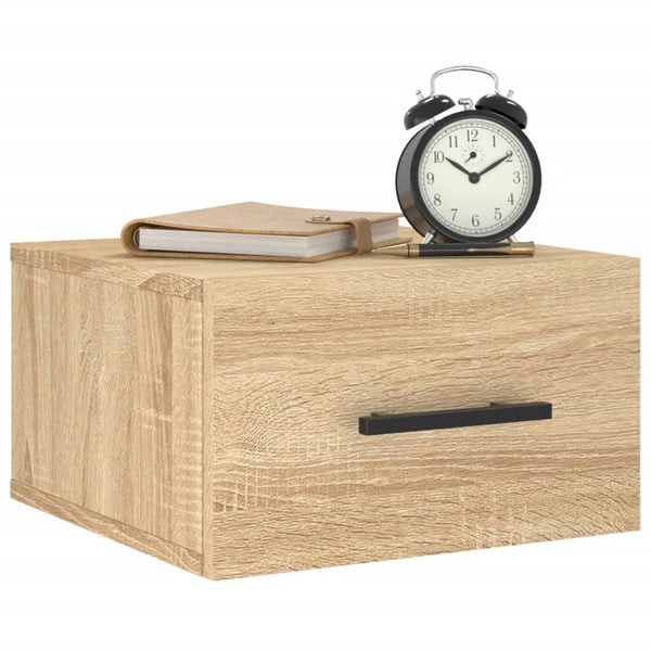 Wand Nachttisch Sonoma Eiche 35x35x20 cm