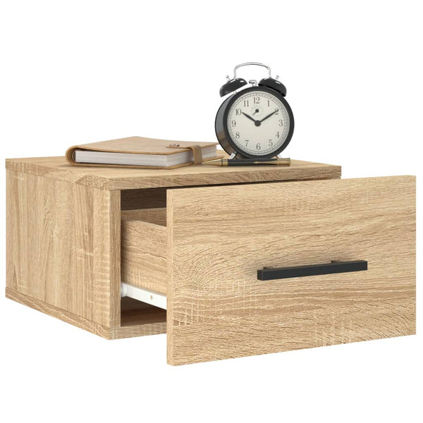 Wand Nachttisch Sonoma Eiche 35x35x20 cm