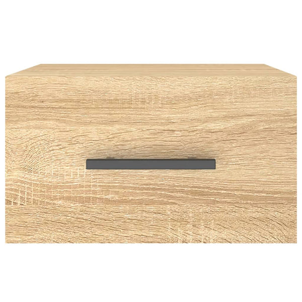 Wand Nachttisch Sonoma Eiche 35x35x20 cm