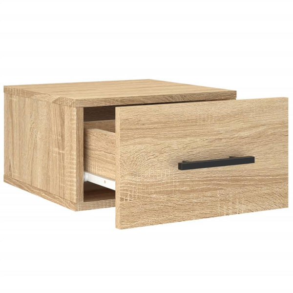 Wand Nachttisch Sonoma Eiche 35x35x20 cm