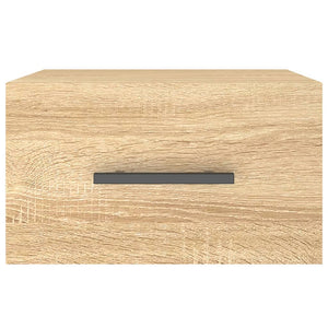 Wand Nachttische Sonoma-Eiche 2er Set