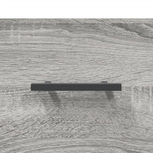 Wand Nachttische Grau Sonoma 2er-Set