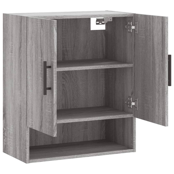Wandschrank Grau Sonoma 60x31x70 cm