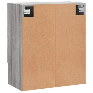 Wandschrank Grau Sonoma 60x31x70 cm