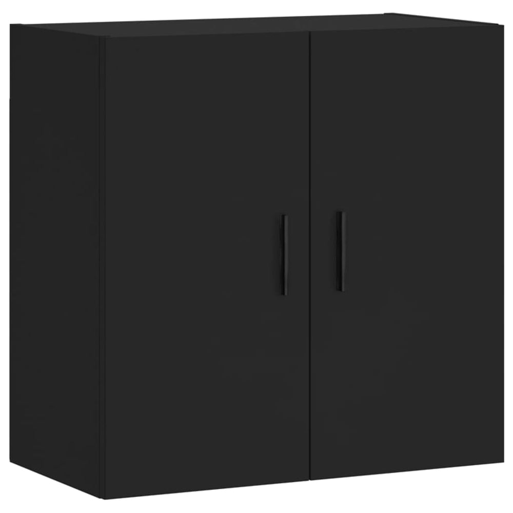 Wandschrank Schwarz 60x60 cm
