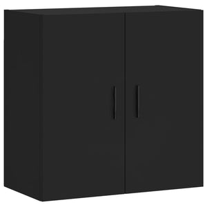 Wandschrank Schwarz 60x60 cm