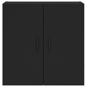 Wandschrank Schwarz 60x60 cm