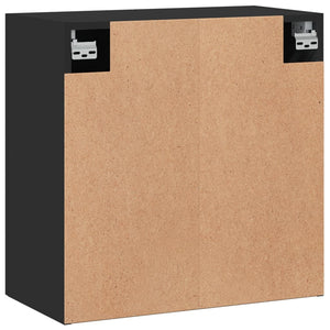 Wandschrank Schwarz 60x60 cm