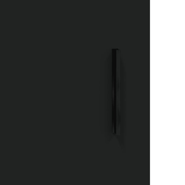 Wandschrank Schwarz 60x60 cm