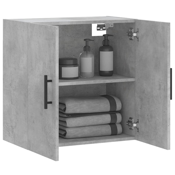 Wandschrank Betongrau 60x60 cm